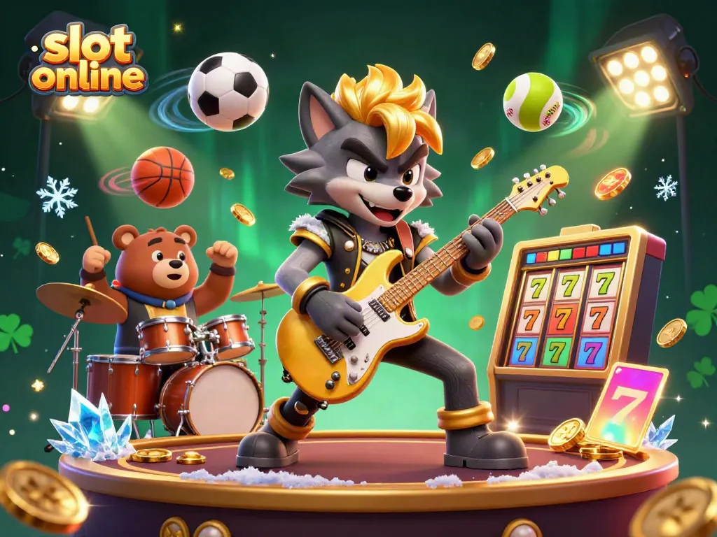 Experience thrilling slot online action with vibrant characters and dynamic game elements.