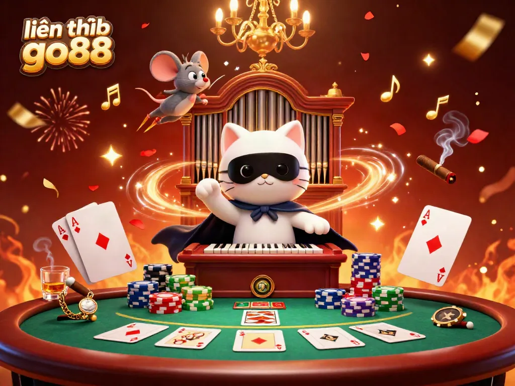 Enhance your gambling experience with linked Go88 features, revealing vibrant casino elements.