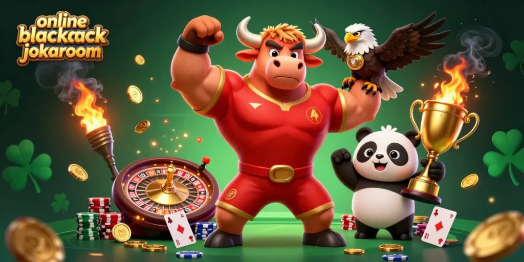 Experience the thrill of online blackjack jokaroom with dynamic casino action and lively characters.